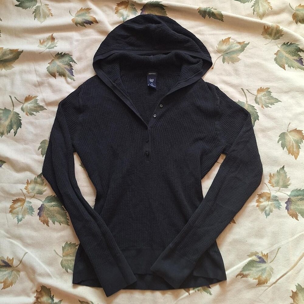 Gap Women's Black Hoodie